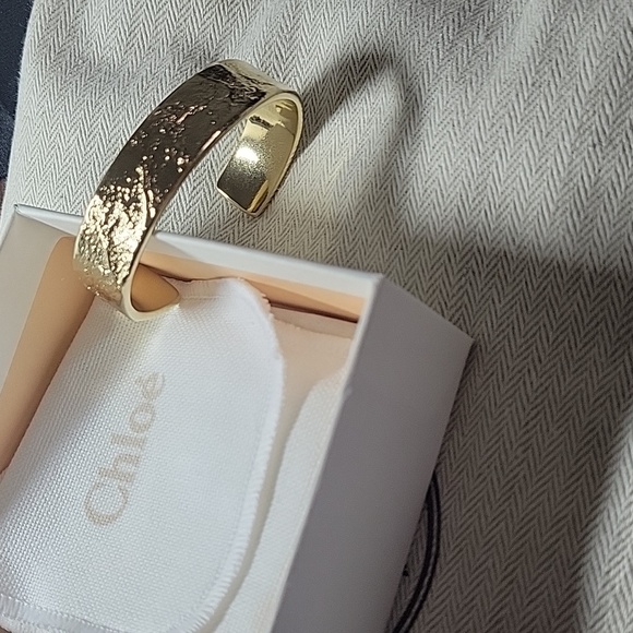 Chloé Gold-Plated Brass Bangle - Picture 3 of 11